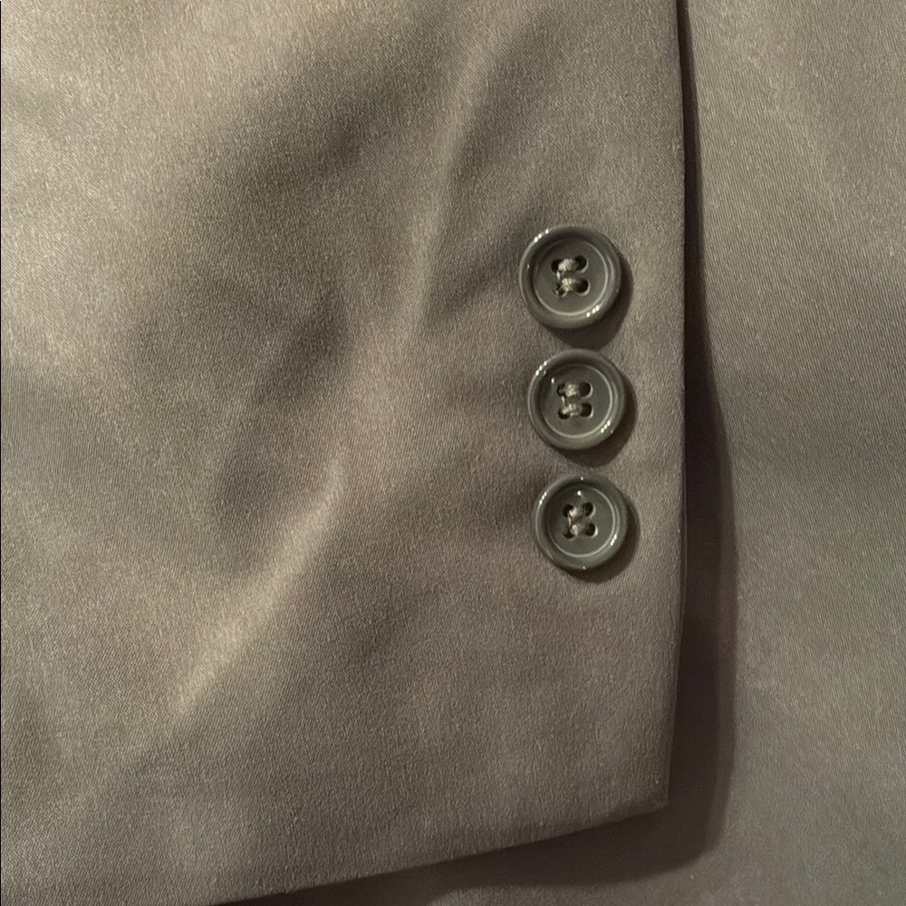NWT Large 2 Button slim fit  Gray Sports Coat/Blazer - Picture 4 of 8